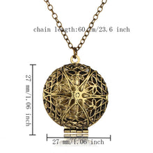 Aromatherapy Locket Necklace
