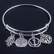 Anchor & life trees bracelets