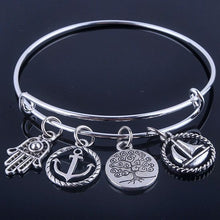 Anchor & life trees bracelets