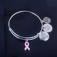 silk ribbon & life trees & never give up bracelets